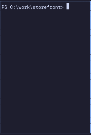 Herdr TUI: a shell pane where you type the CLI command yourself